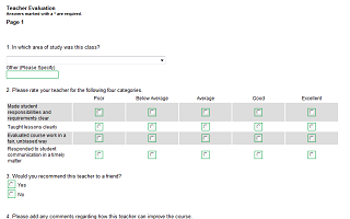 Survey Employee Evaluation Program