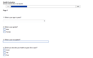 health-evaluation-survey-template
